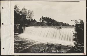 Barre Wool Combing Co., dam, South Barre, Barre, Mass., Jun. 8, 1928