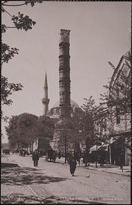 Constantinople. Colonne Brûlée