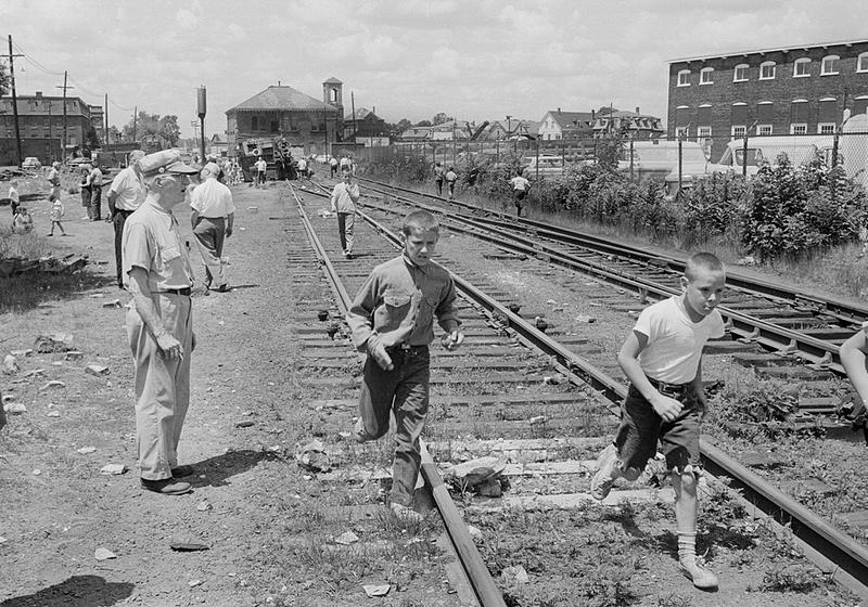 Train accident, Taunton - Digital Commonwealth