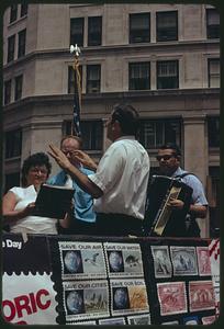 Postal Service Day event, Post Office Square, Boston