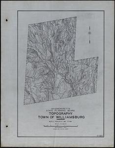 Topography Town of Williamsburg
