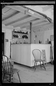 Bar in the tap room of the Buckman Tavern, Lexington