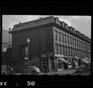 Washington Street, Boston, Massachusetts, between Pelham Street and West Dedham Street