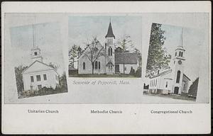 Three Pepperell churches