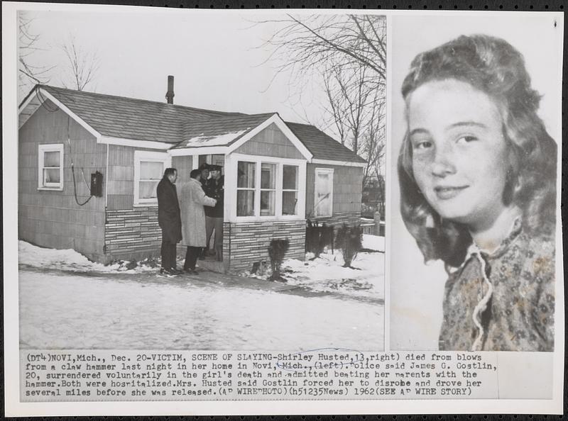 Victim, scene of slaying