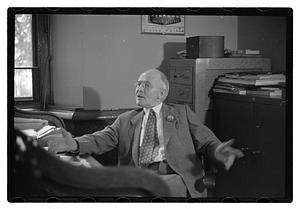 Fred B. Richardson, Brookline Town Clerk