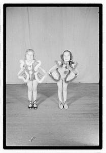 Girl dancers in costume