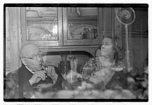 Unidentified man and woman