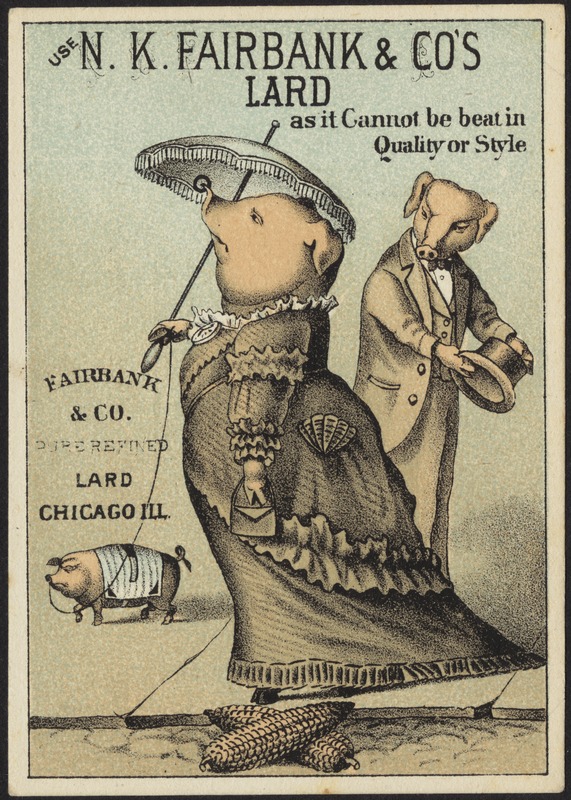 Use N. K Fairbank & Co's lard as it cannot be beat in quality or style