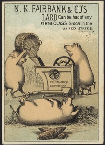 N. K. Fairbank & Co's lard can be had of any first class grocer in the United States