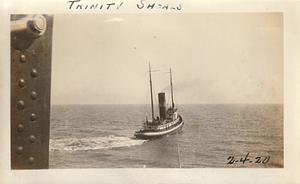 Barranca, tugboat out of Elizabeth, NJ at "Trinity Shoals," Gulf of Mexico