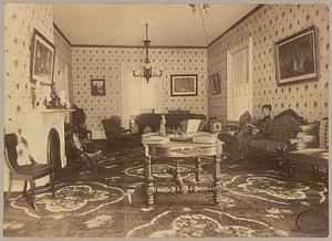 Roxbury, Massachusetts. Parlor of Home for Aged Couples