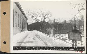 Otis Co., Ware Mills, underwear finishing building #5, looking southeasterly, Ware, Mass., Jan. 30, 1936