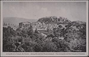 Acropole et le Temple de Thesée