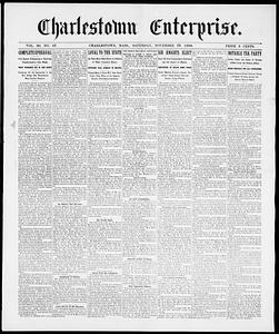 Charlestown Enterprise, November 19, 1898