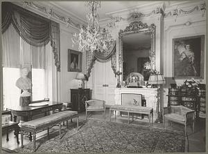 Boston, William Crowninshield Endicott House, interior, parlor