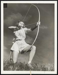 Kneeling Position. Joel O’Brien, Sophie B. Wright High School Student, New Orleans, shoots from the kneeling position.