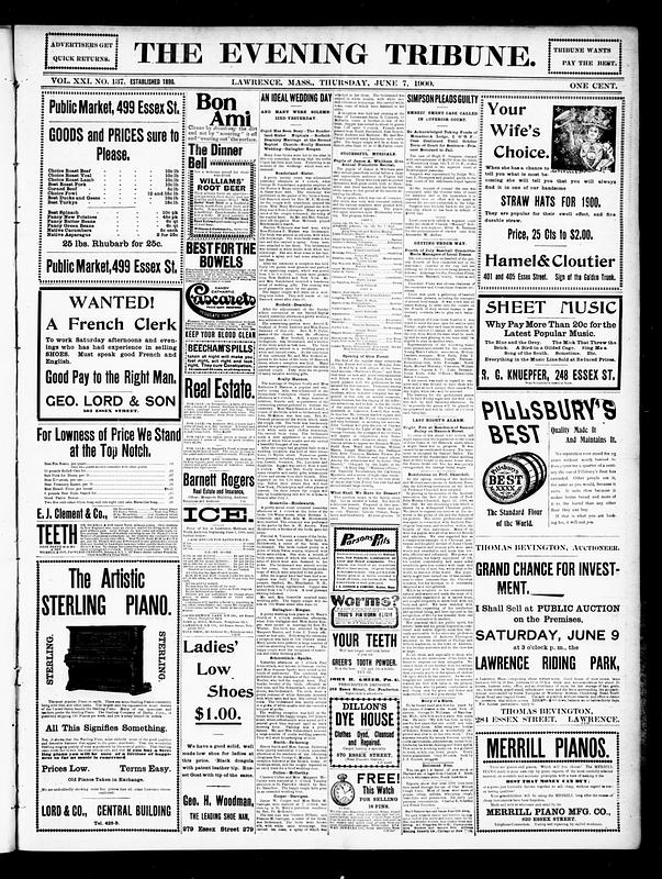 The Evening Tribune - Digital Commonwealth