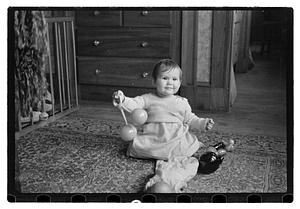 Portrait of a toddler