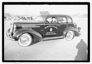 Boston Police Safety Education car