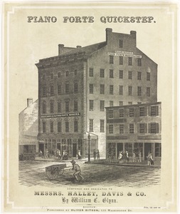 Hallet, Davis & Co. piano forte manufactory
