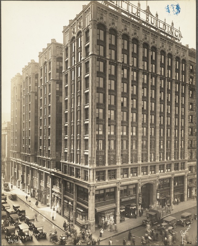 Little Building, Tremont Street, October 28, 1927