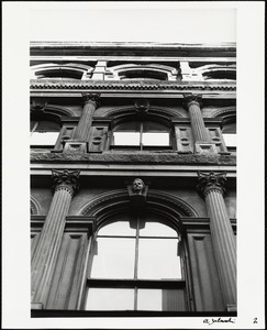 Old Jordan Marsh building, windows & architectural design, Washington Street