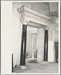 Doorway. Interior - New England Merchants Bank