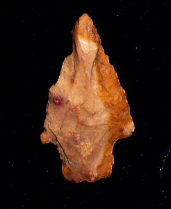 Indian arrowhead from Georgia and North & South Carolina