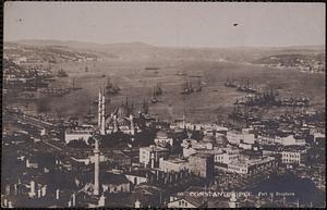 Constantinople. Port et Bosphore