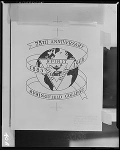75th anniversary Springfield College seal