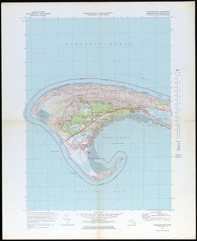 Provincetown Quadrangle, Massachusetts, Barnstable Co.