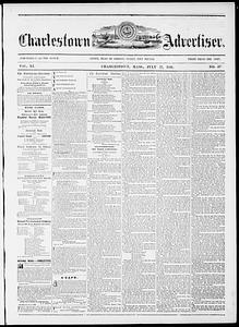 Charlestown Advertiser, July 17, 1861