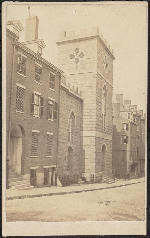 Bowdoin Street church in Civil War days