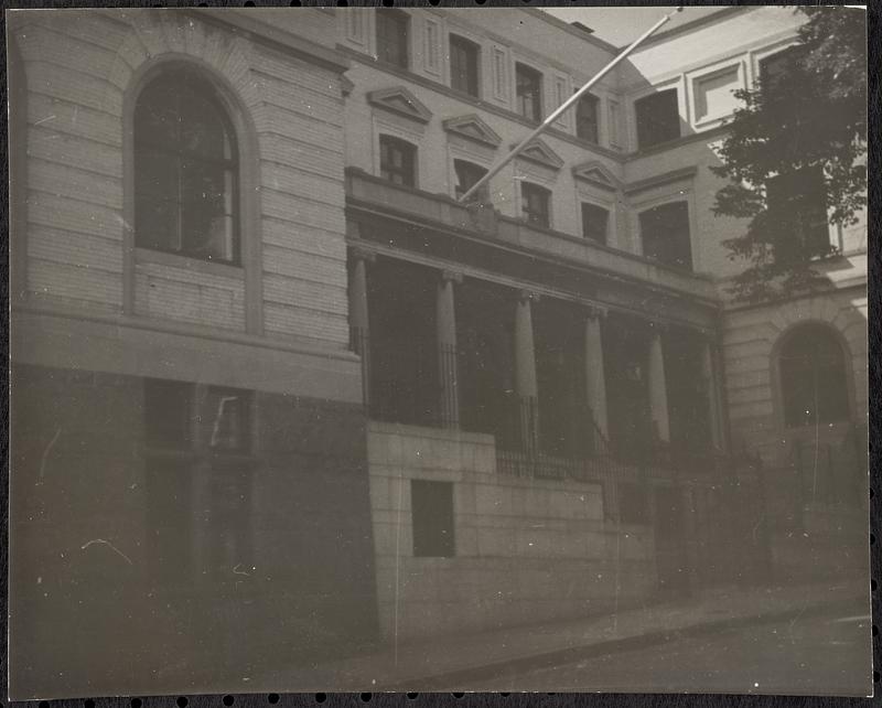 E. B., Marion Street, entrance of J. H. Barnes School