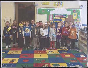 St. Mary’s students, grades K and 1, celebrate 100 days of school