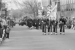 Veterans Day parade, Union Street, New Bedford
