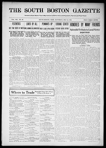 South Boston Gazette, May 23, 1914