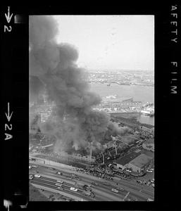 Old Boston Market burns, downtown Boston