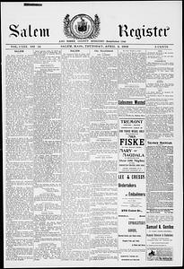 Salem Register and Essex County Mercury