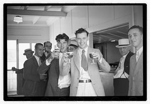 Passengers on a ship