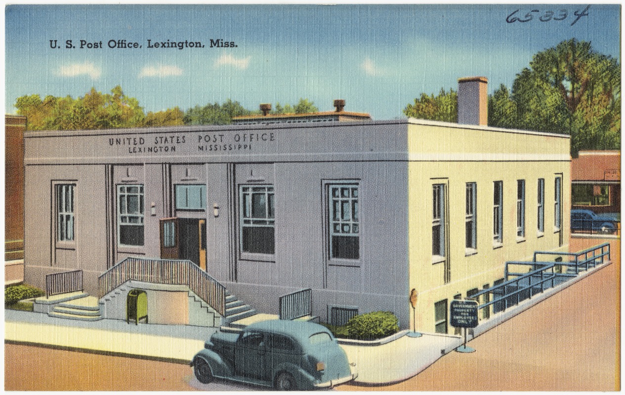 U.S. Post Office, Lexington, Miss. Digital Commonwealth