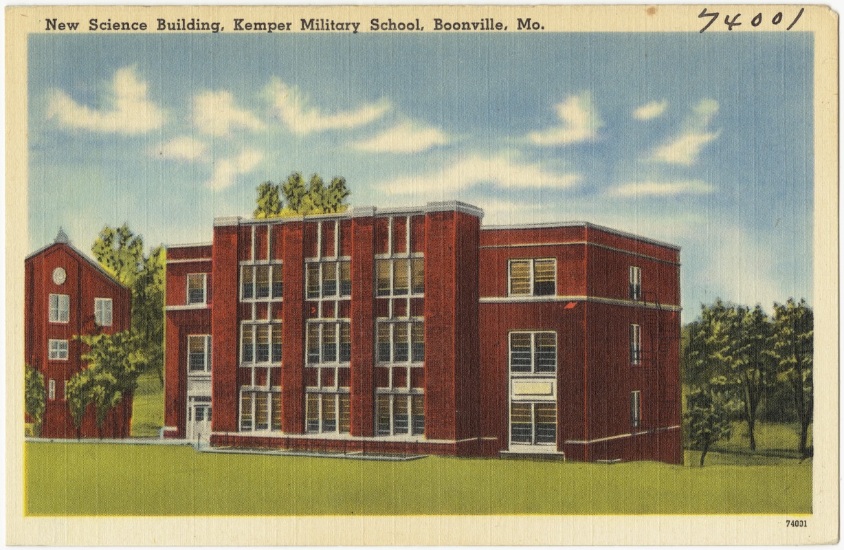 New science building, Kemper Military School, Boonville, Mo.