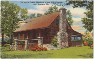 Old Matt's Cabin, Shepherd of the Hills Country, near Branson, Mo.
