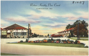 Reiters Knotty Pine Court, Camdenton, MO.
