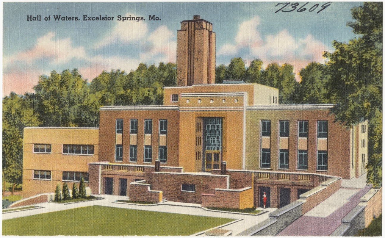 Hall of Waters, Excelsior Springs, Mo. Digital Commonwealth