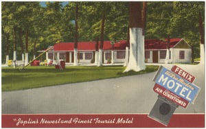 Fenix Ultra Modern Motel, carrier air conditioned, Joplin's newest and finest tourist motel