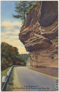 U.S. Highway 71, the Prize Drive of the Ozarks, near Noel, Mo.