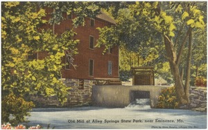 Old Mill at Alley Spring State Park, near Eminence, Mo.