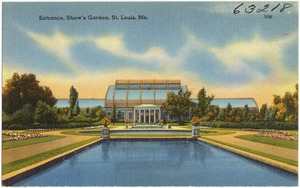 Entrance, Shaw's Garden, St. Louis, Mo.